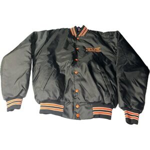 Fredonia Wrestling Vintage 90's Varsity Letterman Bomber Jacket Men's‎ L Rennoc